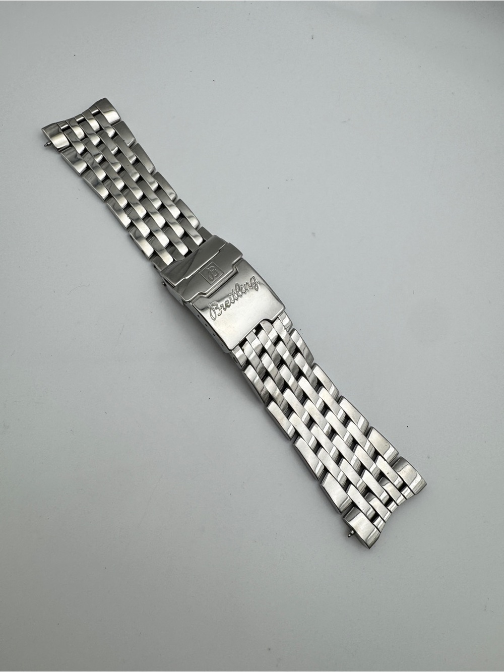 Breitling 24mm Stainless Steel Pilot Bracelet